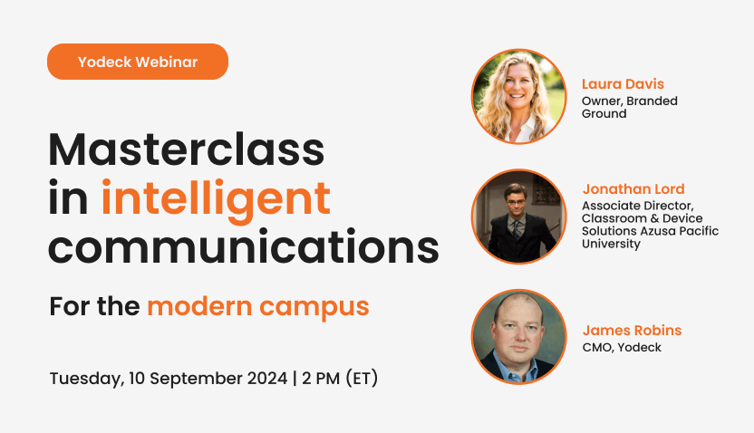 Masterclass in Intelligent Communications for the Modern Campus